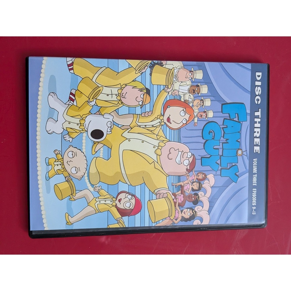 Family Guy Volume Three (2005, DVD 3-Disc Set) Animated Fox Series - Picture 7 of 8